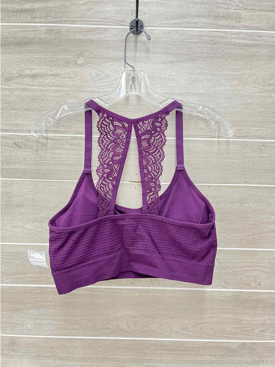 Maurices Purple Womens Women Size XL Bra