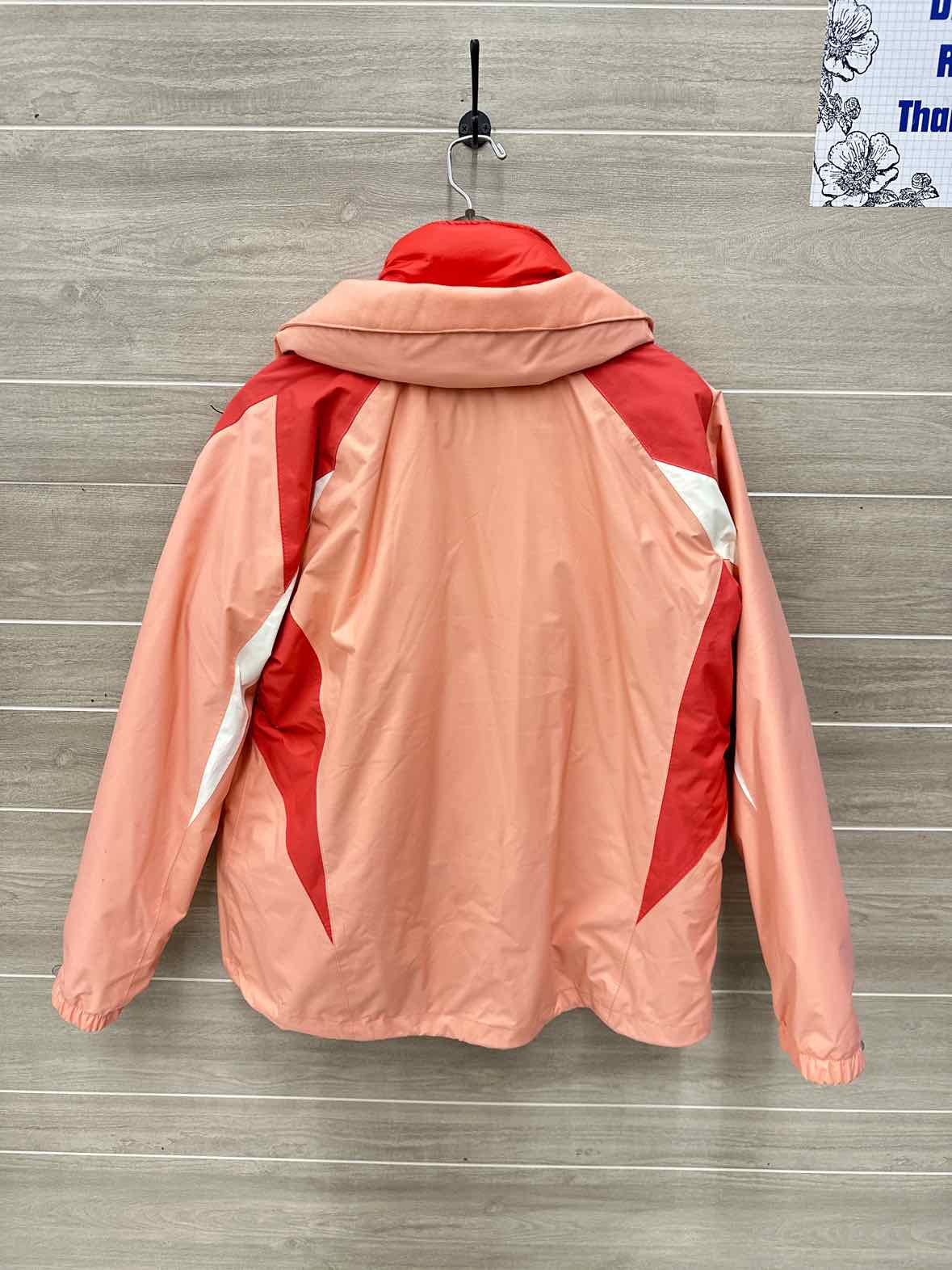 Lands End Size 18/20W Coral Womens Jacket (Outdoor)