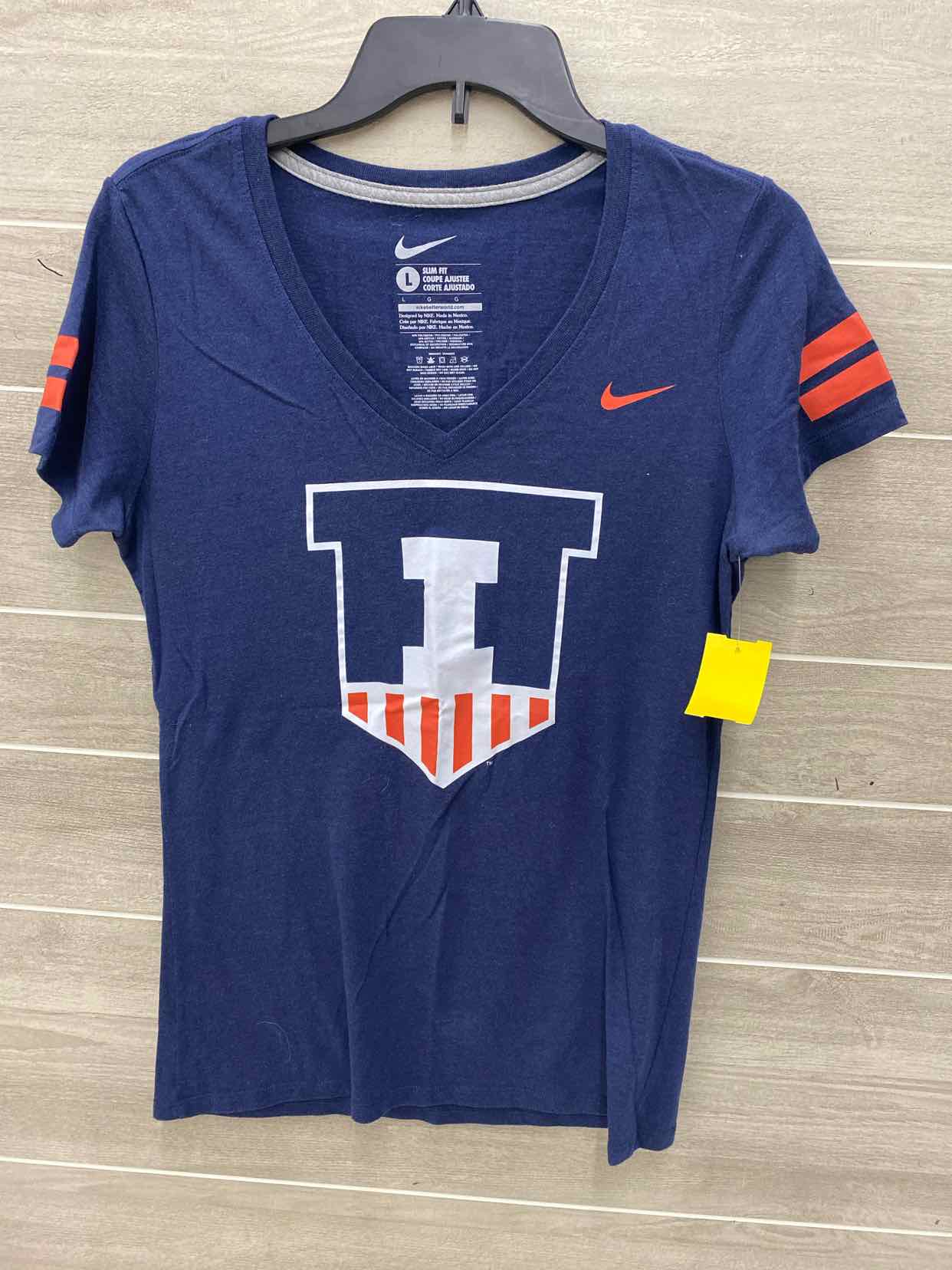 Nike Navy Womens Size L Shirt