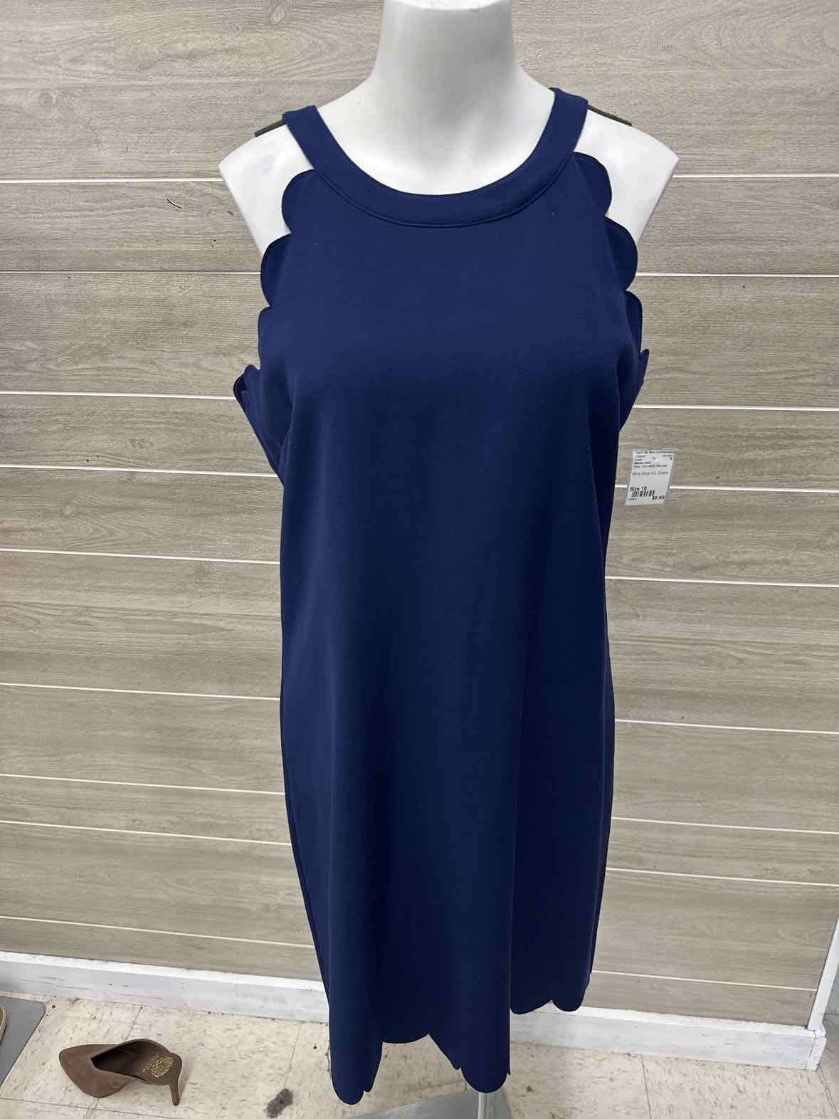 Maison Jules Size 10 Navy Womens Dress