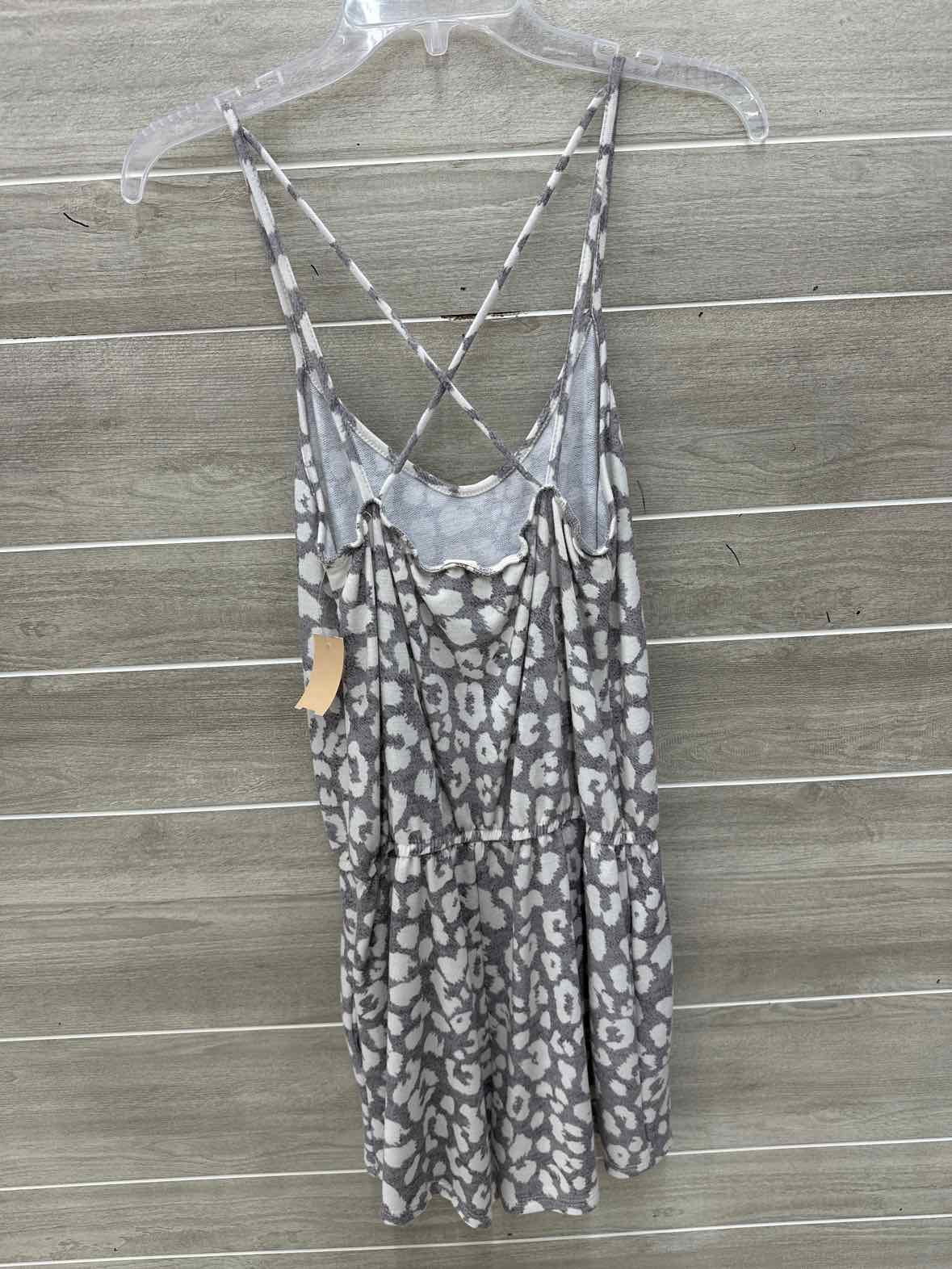 7th Ray Gray Womens Size 10 Romper