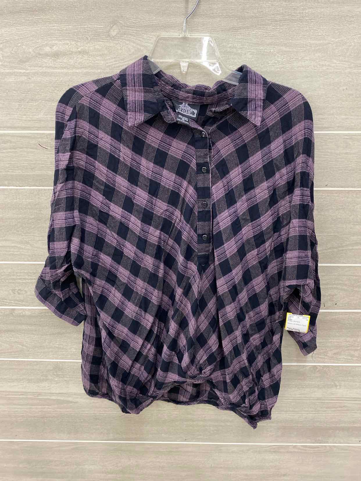 Angie Purple Womens Size Small Shirt