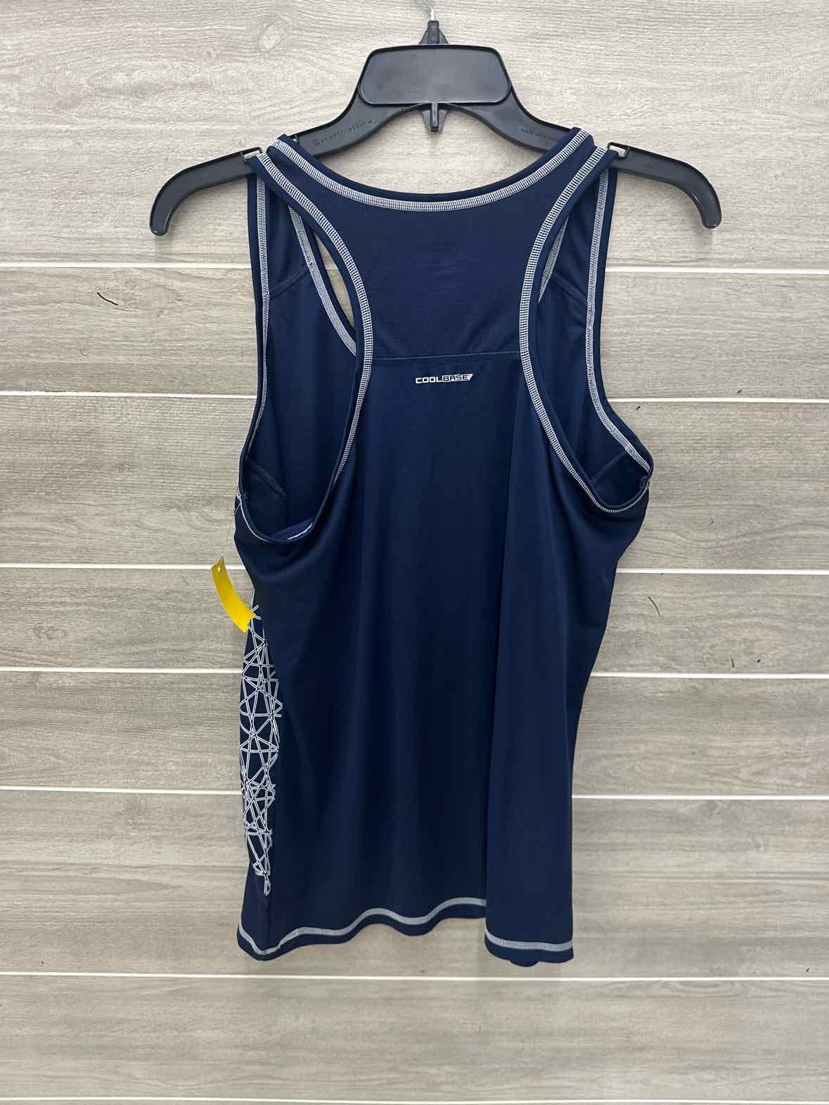 Majestic Navy Womens Women Size XL Tank Top