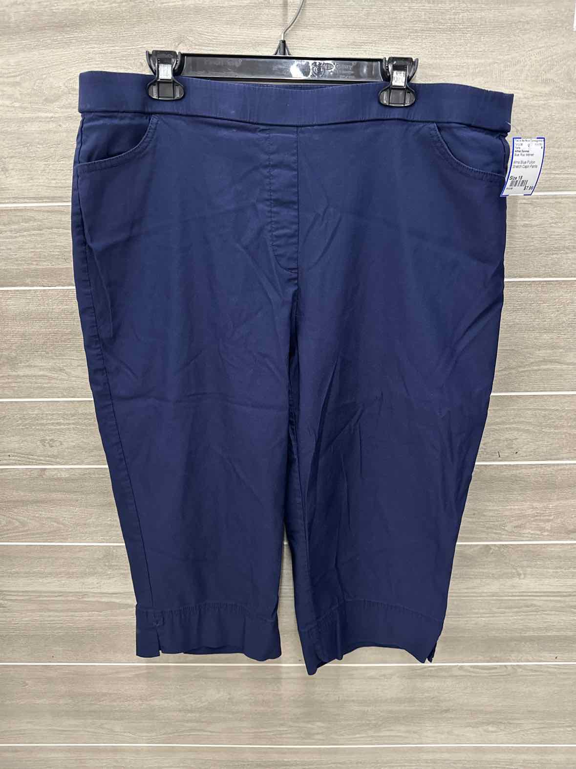 Alfred Dunner Size 18 Blue Plus Pants