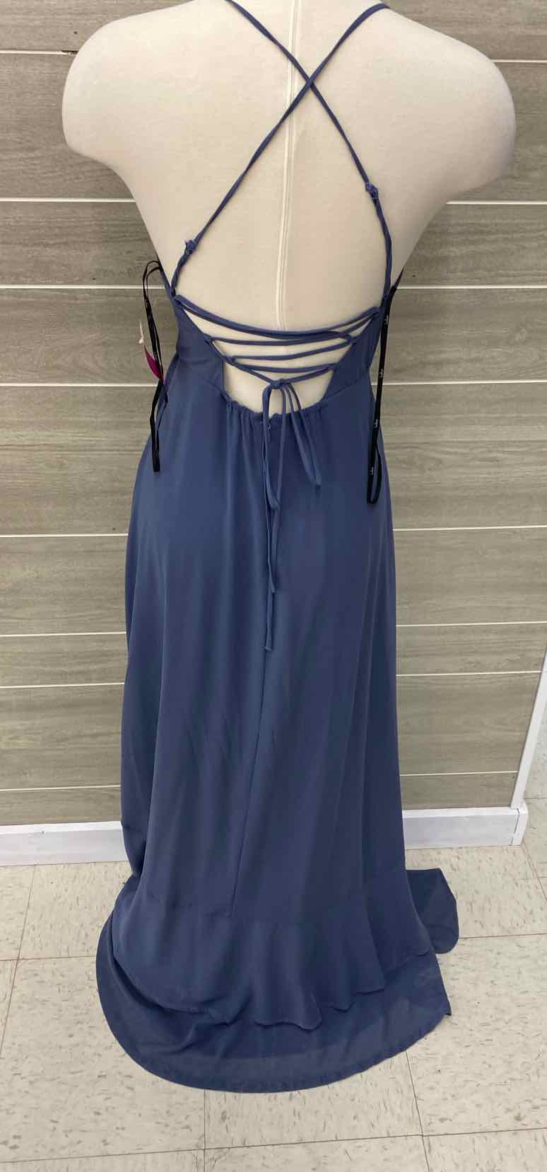LULU'S Blue Womens Size 4/6 Dress