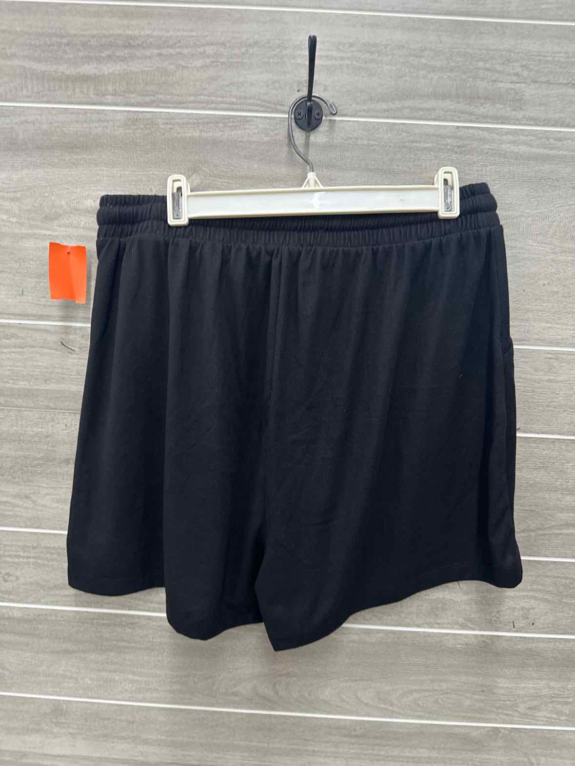 White Birch Size XL Black Womens Shorts