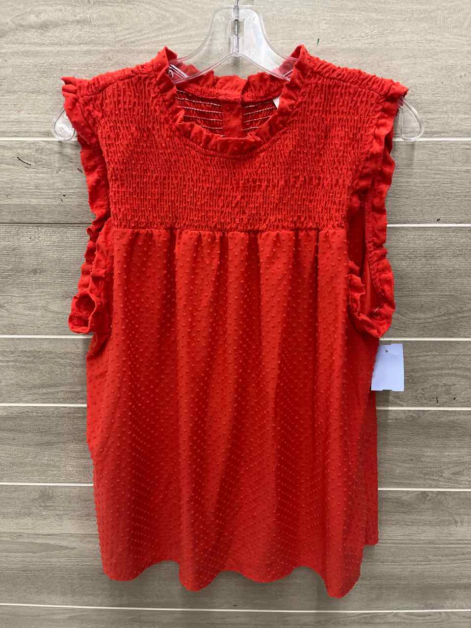 NY Collection Size XL Coral Womens Tank Top
