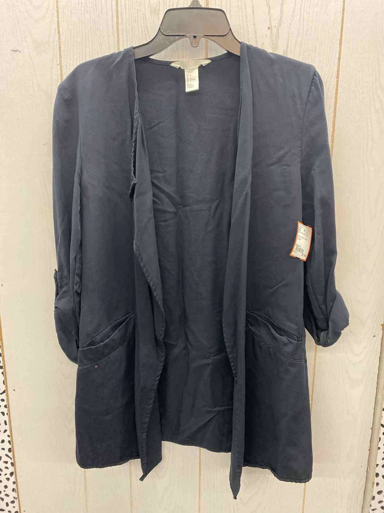 H&M Black Womens Size 4 Blazer