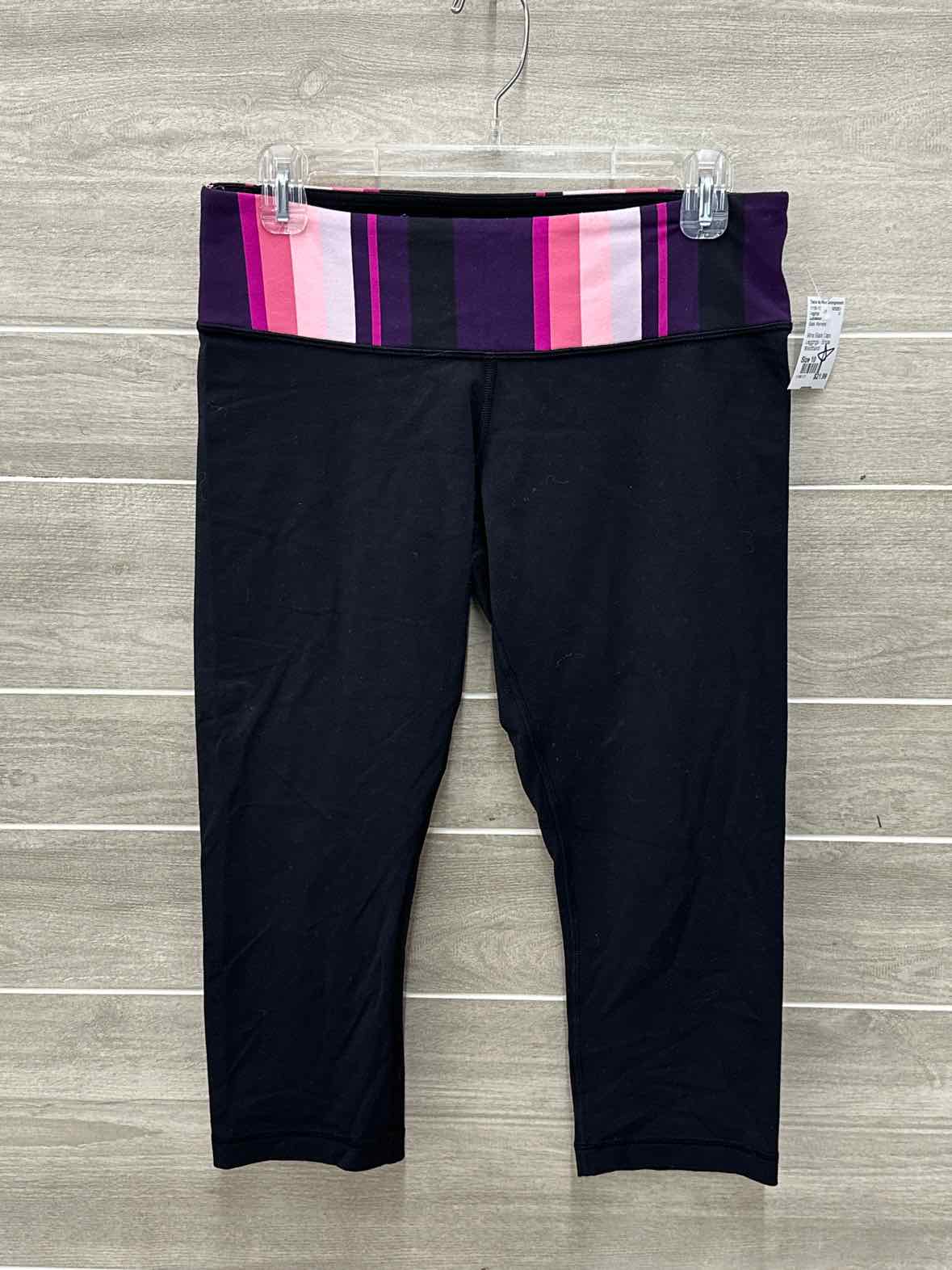 Lululemon Black Womens Size 10 Leggings