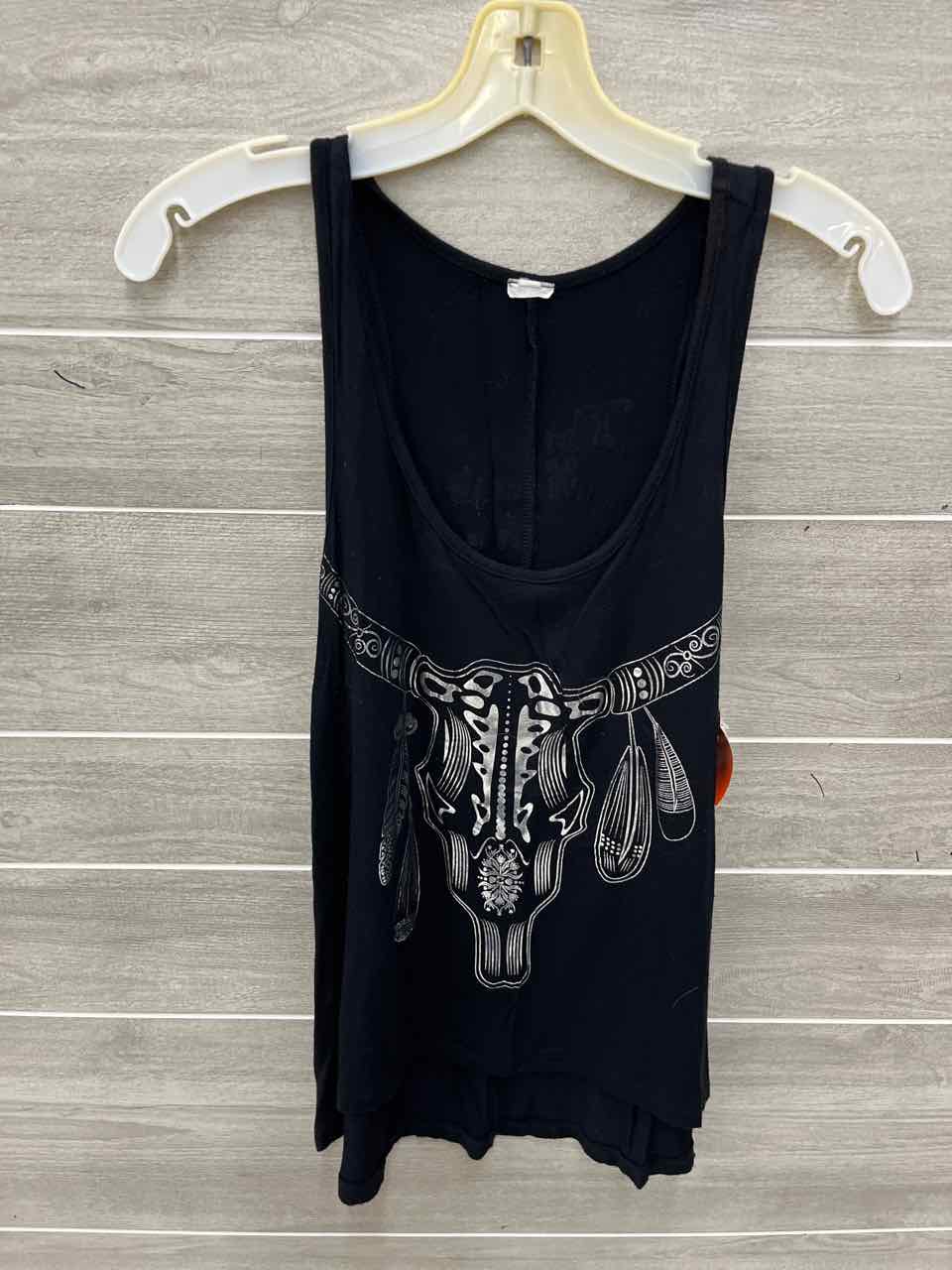 Black Womens Women Size M/L Tank Top