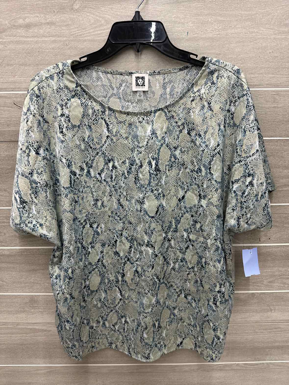 Anne Klein Size XL Teal Womens Shirt
