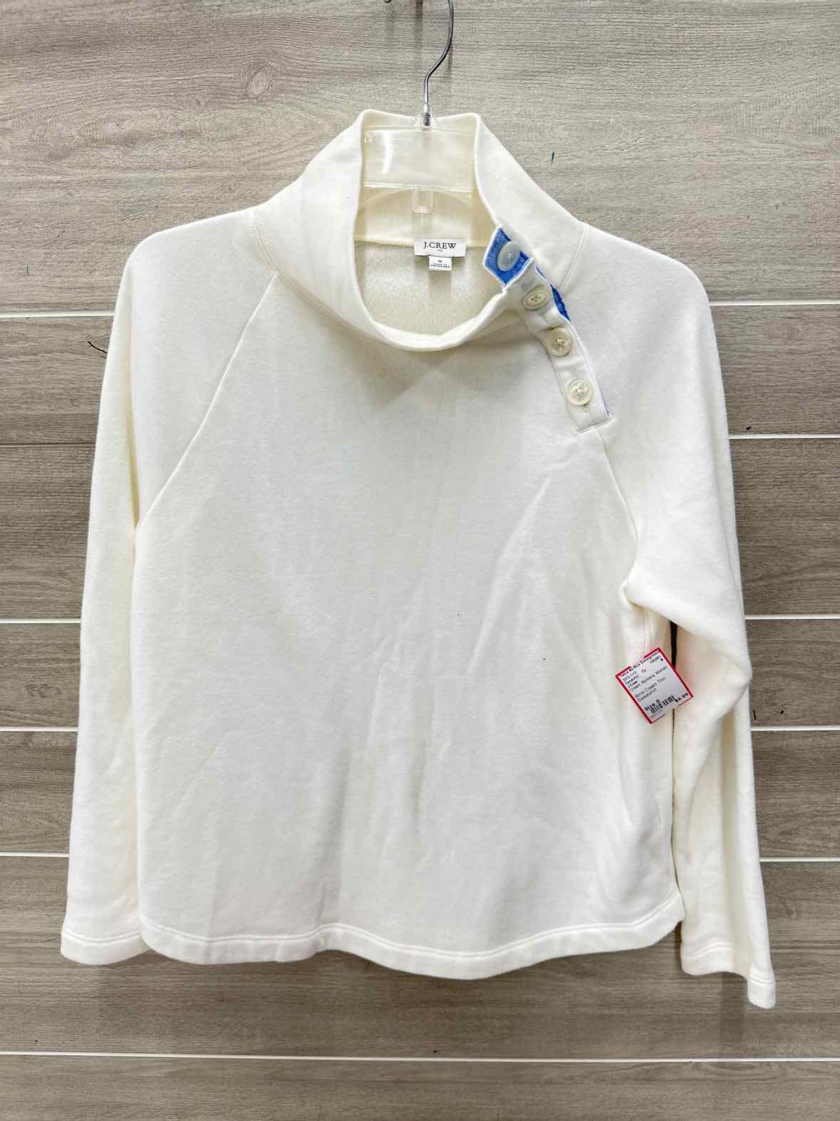 J Crew Size S Cream Womens Sweatshirt