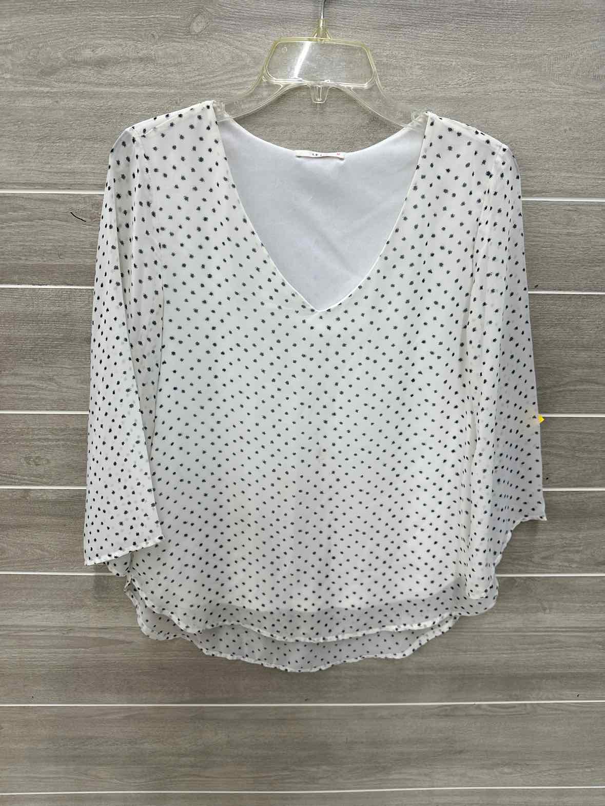 Le Lis Cream Womens Women Size M Shirt