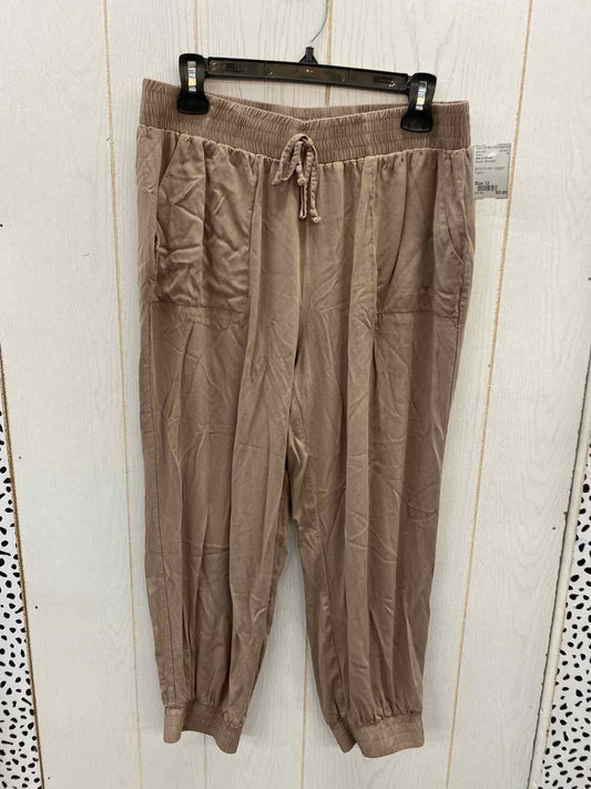 Hem & Thread Brown Womens Size 12 Pants