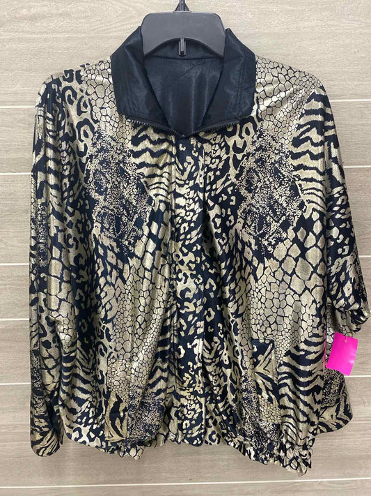 Gold Womens Size M/L Blazer