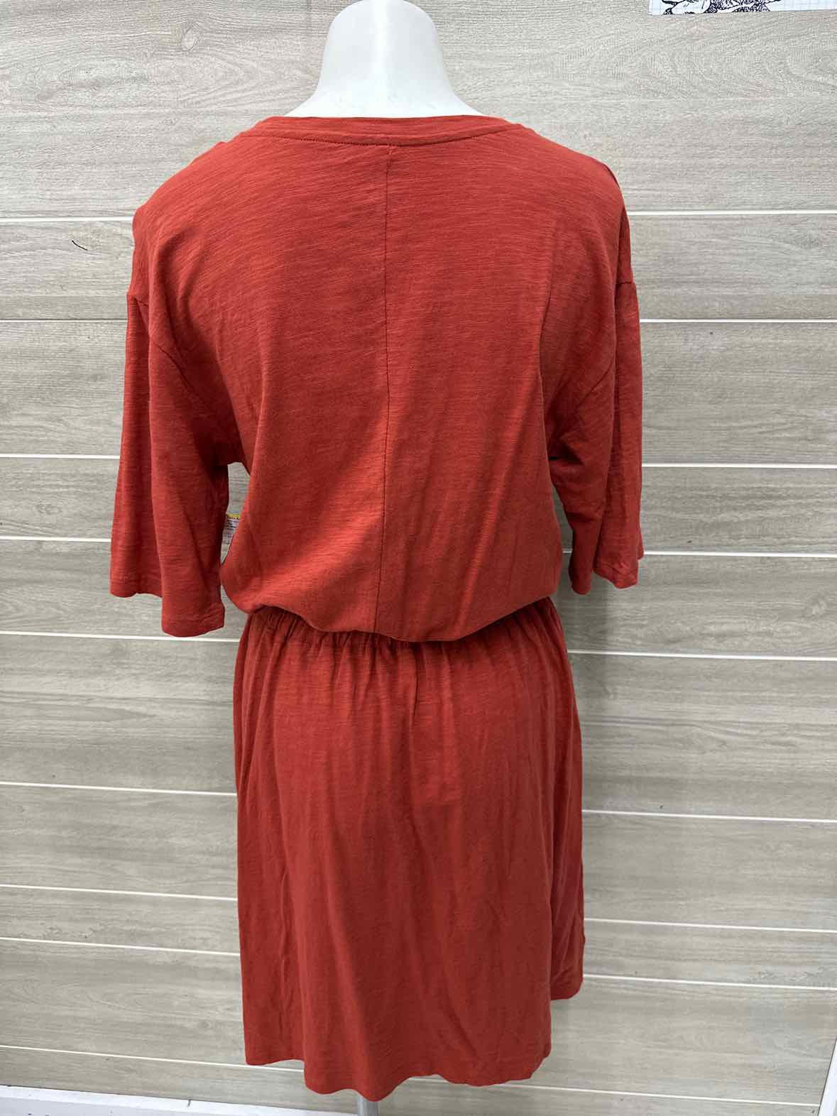 Old Navy Size 10 Tall Orange Womens Dress