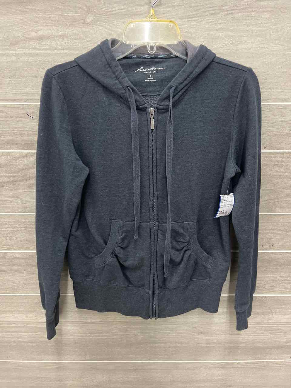 Eddie Bauer Size S Gray Womens Sweatshirt