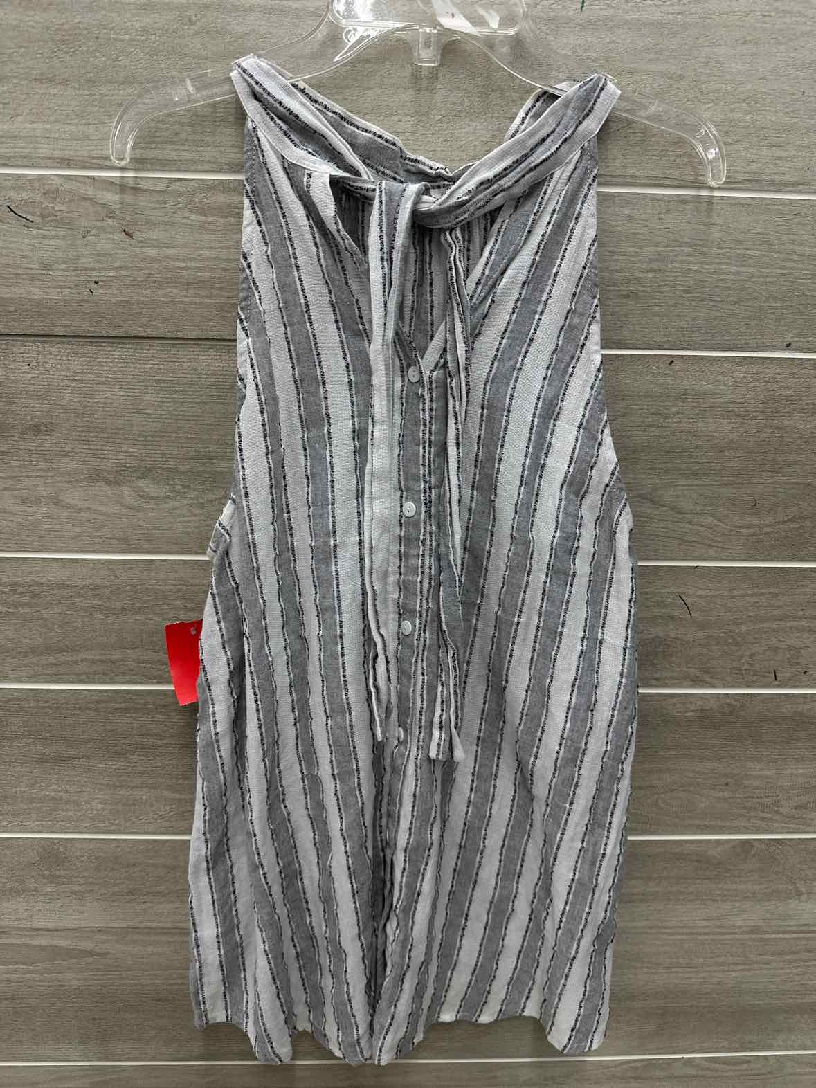 Doe & Rae Size L Gray Womens Tank Top