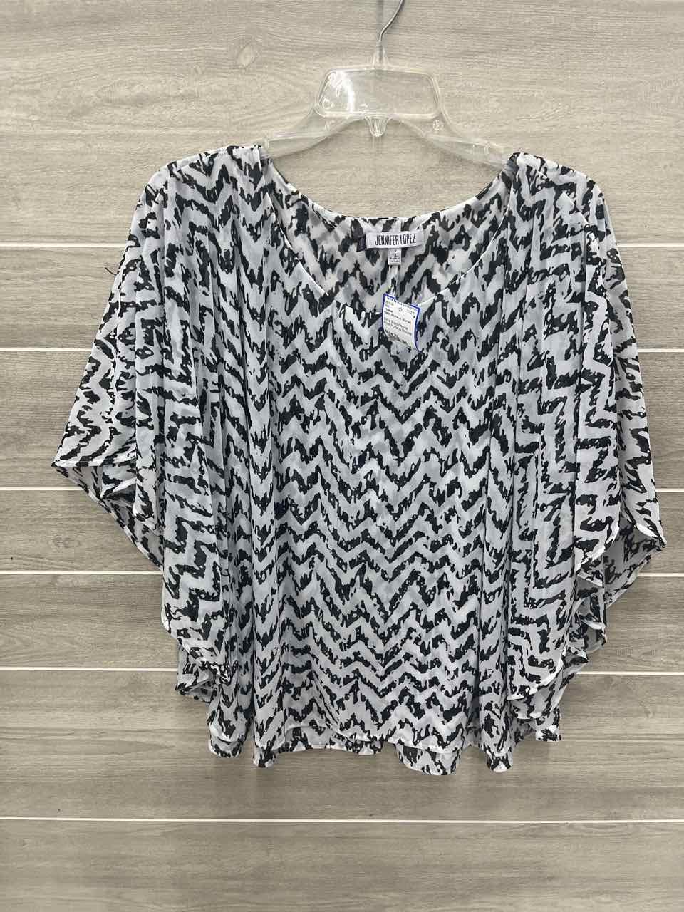 J Lopez Size XL Black Womens Shirt