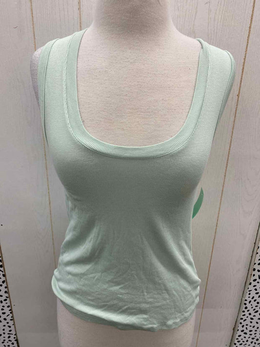 A New Day Green Womens Size M Tank Top