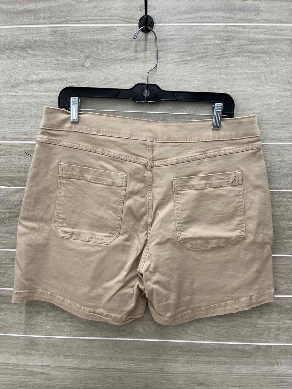 Nautica Khaki Womens Women Size 12 Shorts