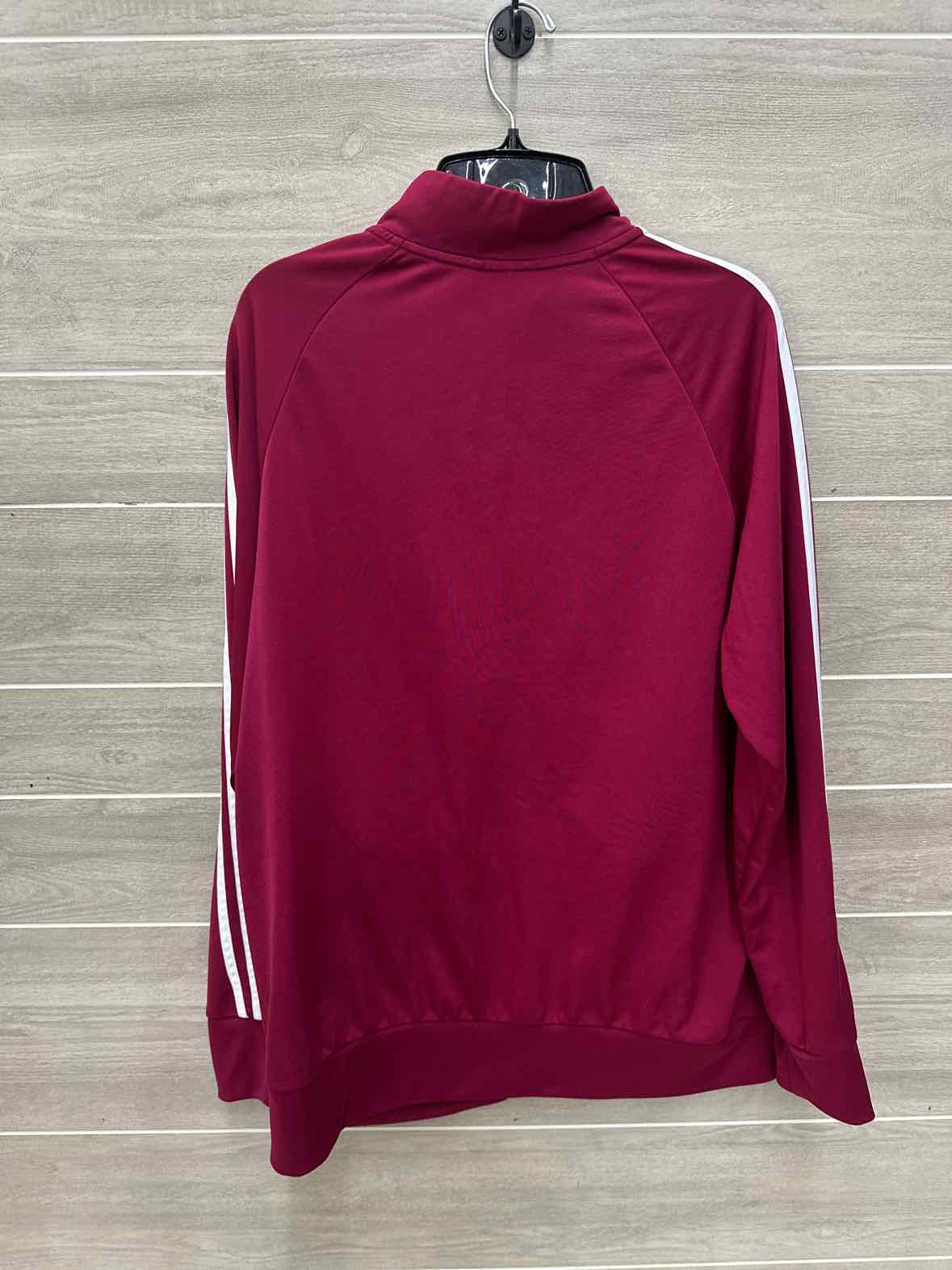 Adidas Burgundy Womens Size 1X Sweatshirt