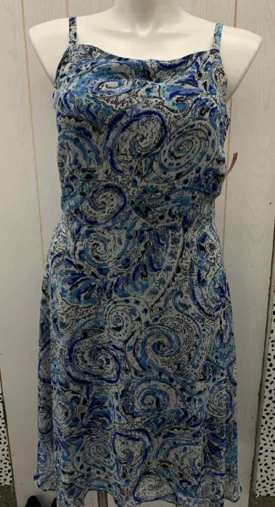R&M Richards Blue Womens Size 14 Dress
