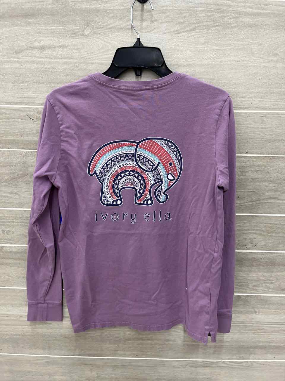 Ivory Ella Purple Womens Women Size Small Shirt