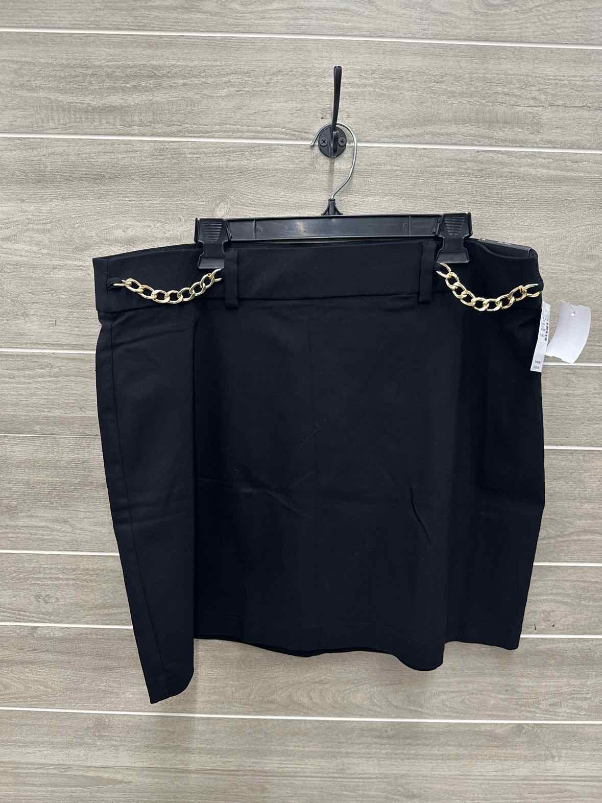 Maurices Size 14/16 Black Womens Skirt