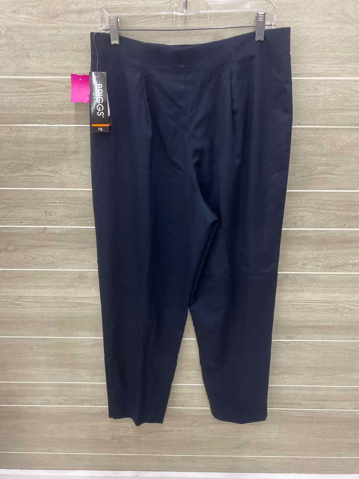 Briggs Navy Womens Size 16 Pants