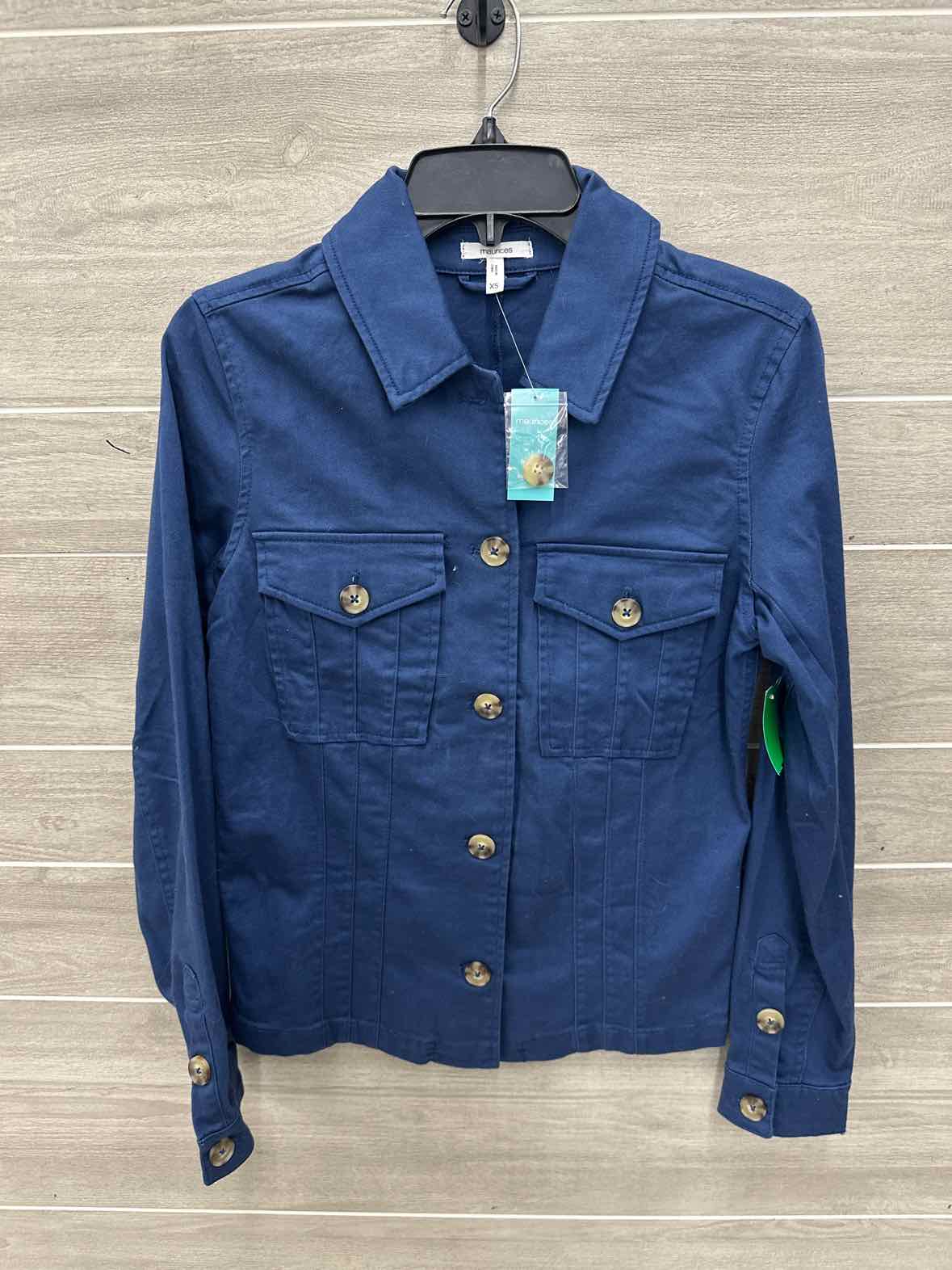 Maurices Size 4 Blue Womens Blazer