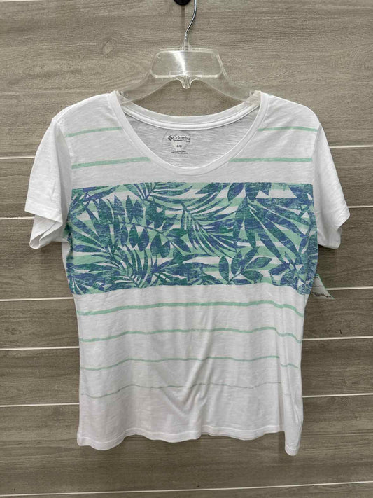 Columbia White Womens Size L Shirt