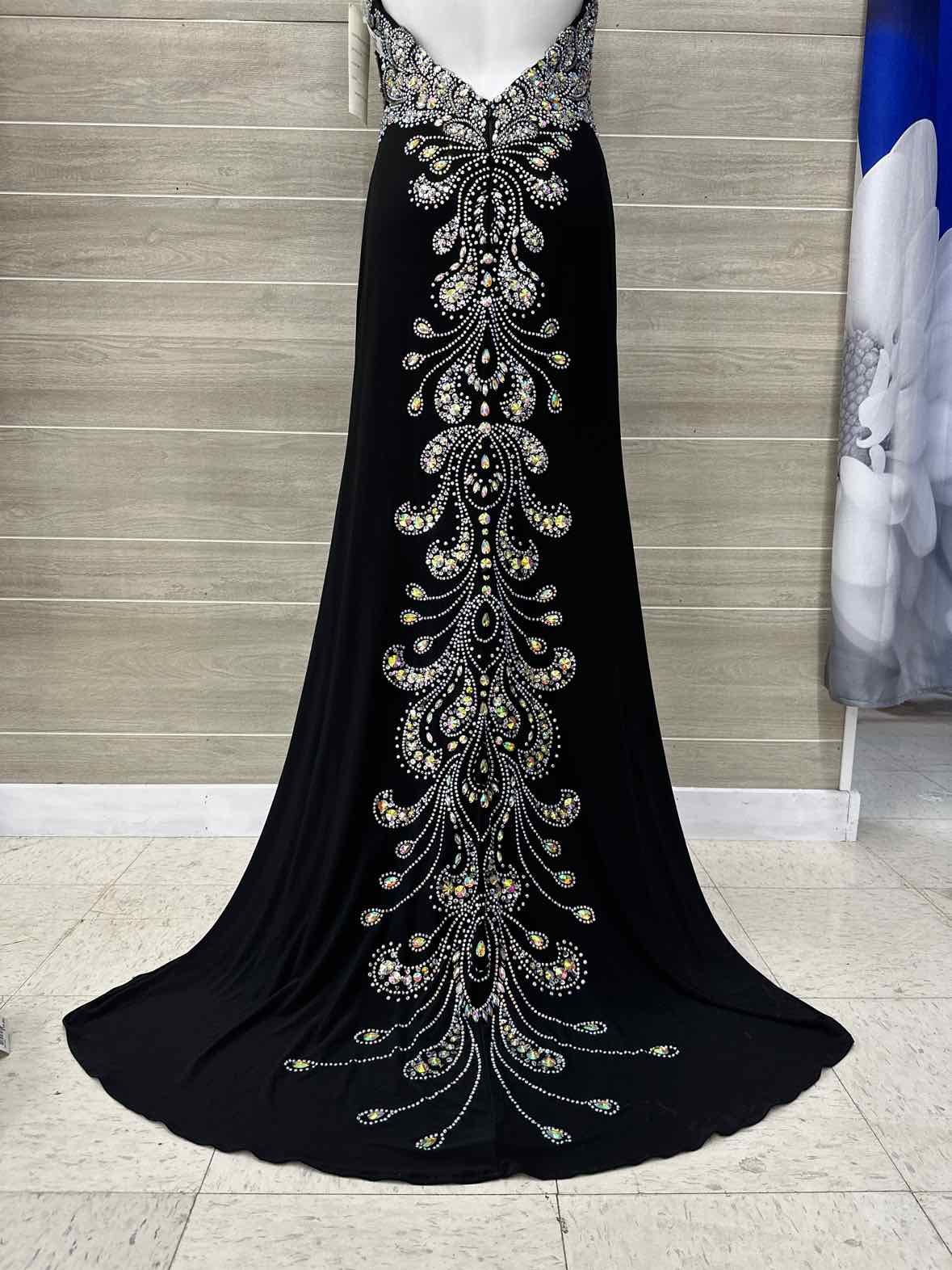 Black Womens Women Size 10/12 Gown/Evening Wear
