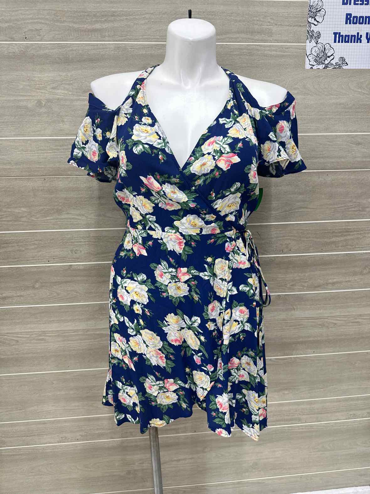 Privacy Please Size 8/10 Blue Womens Dress