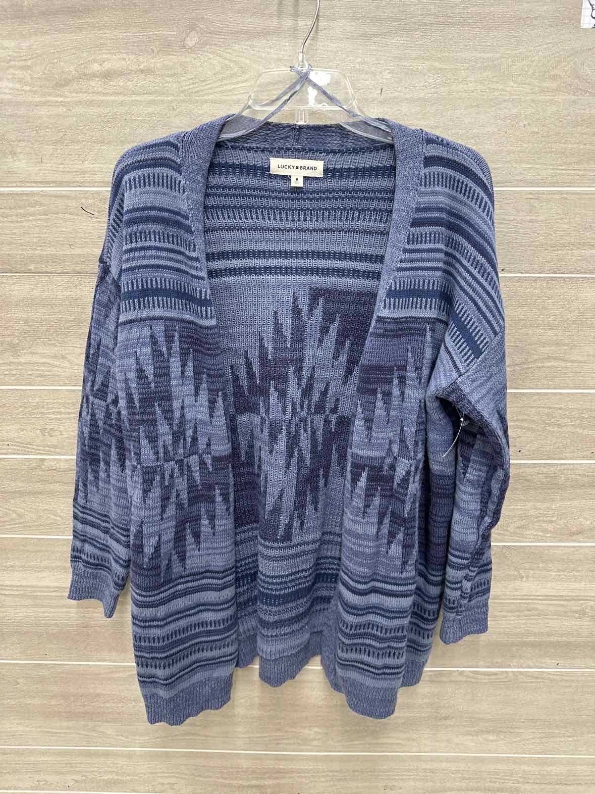 Lucky Size M Blue Womens Sweater