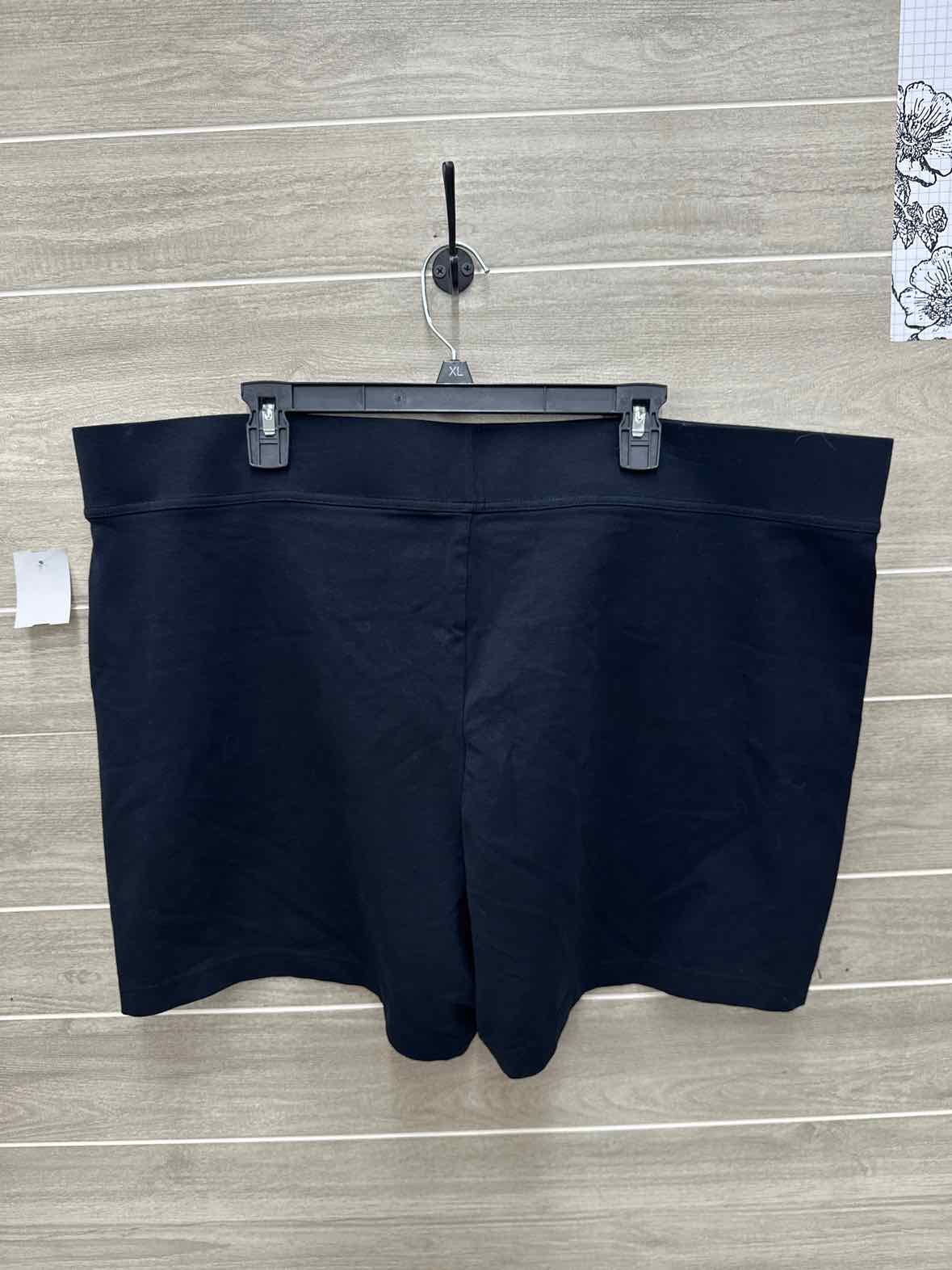 Lands End Size 24/26W Black Plus Shorts