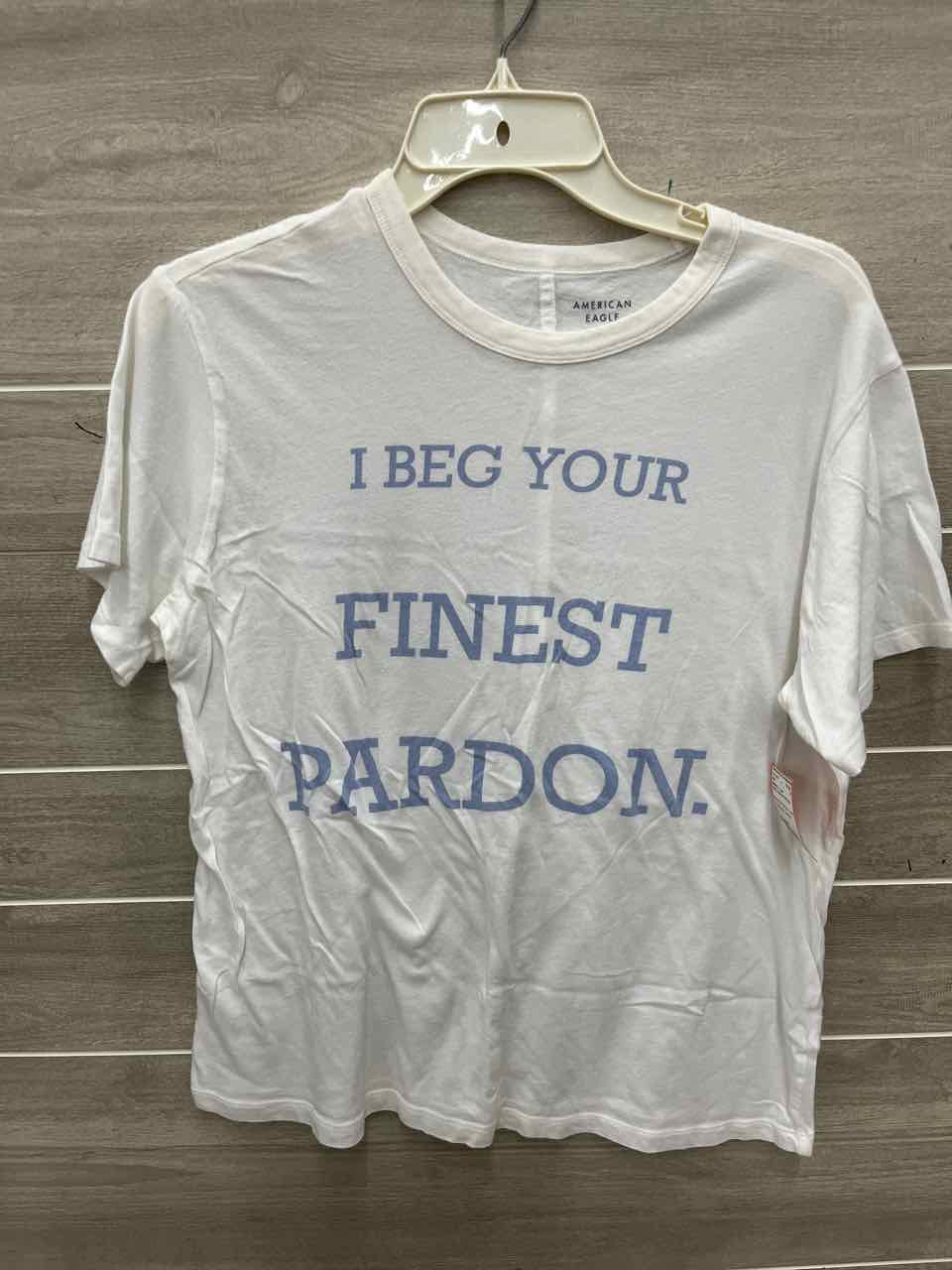 American Eagle Size M White Womens Shirt