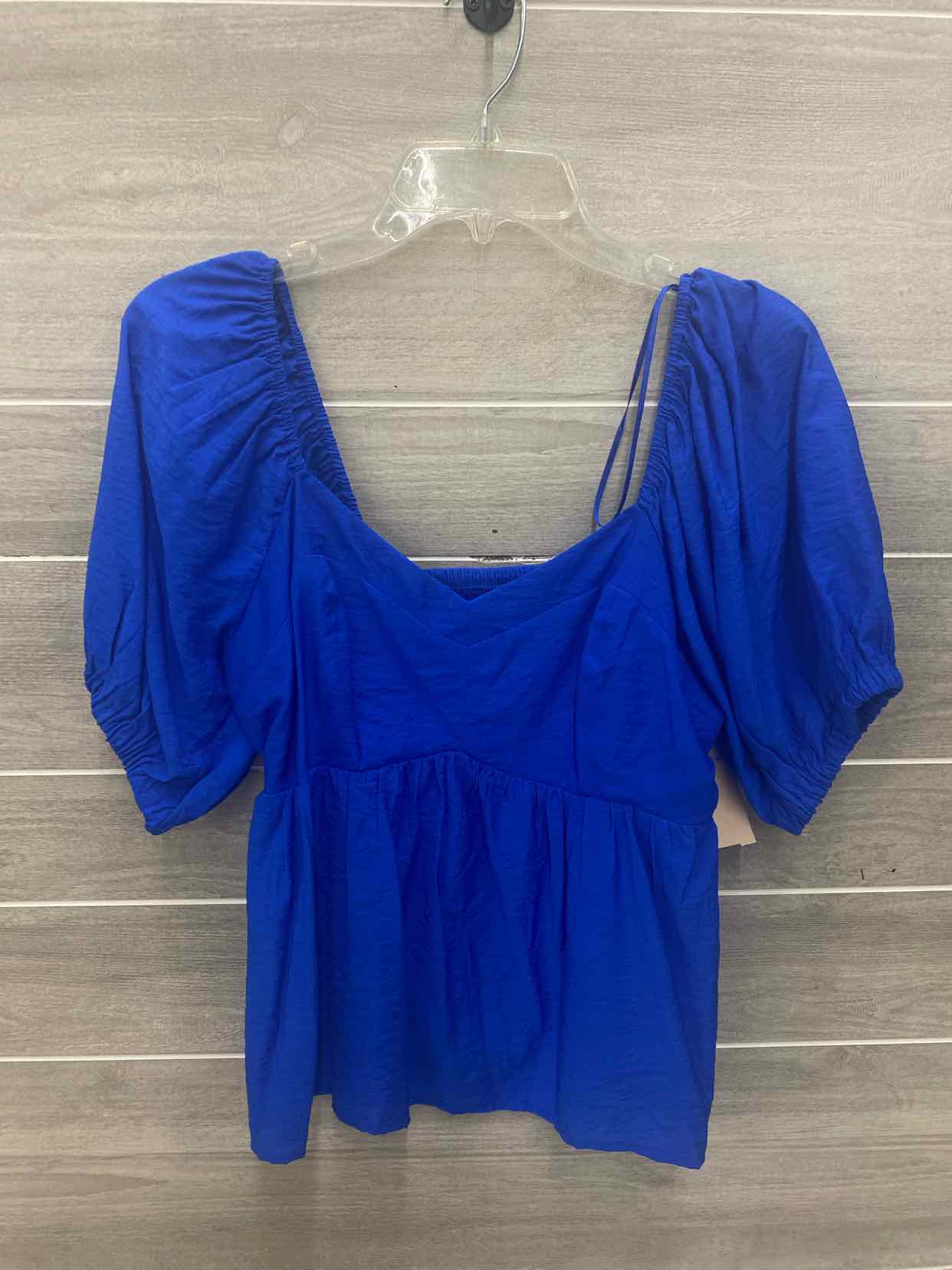 Nine West Blue Womens Size L Shirt