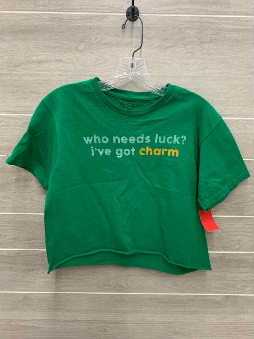 Green Junior Size Small Shirt