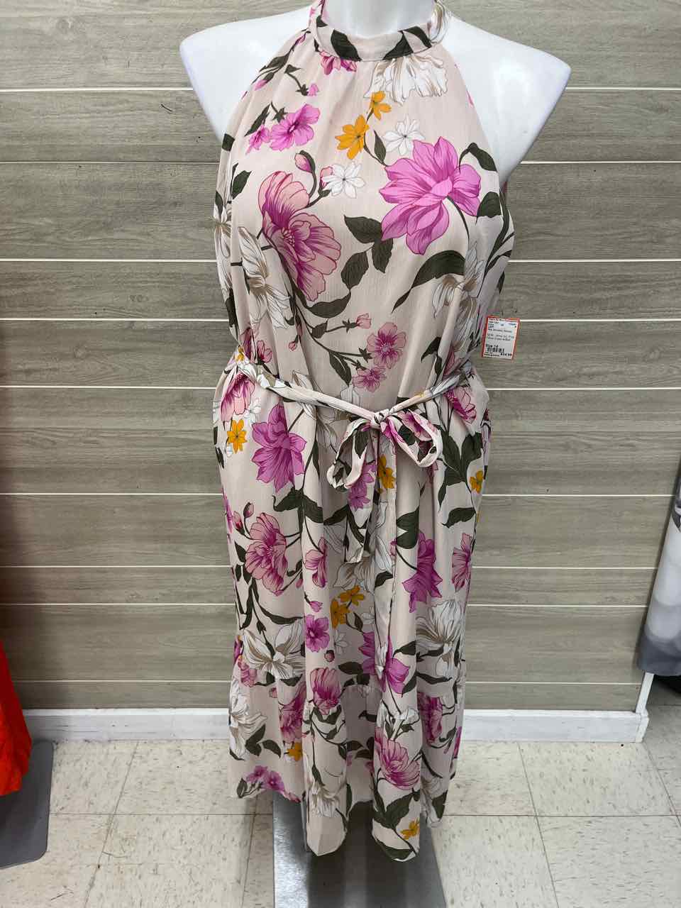 LOFT Size 14 Pink Womens Dress