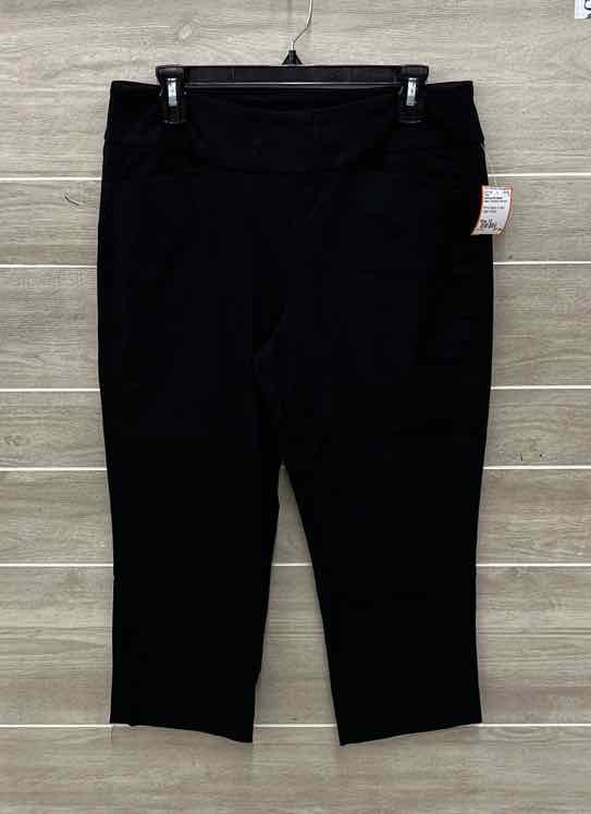 belle by Kim Gravel Black Womens Women Size 12 Pants