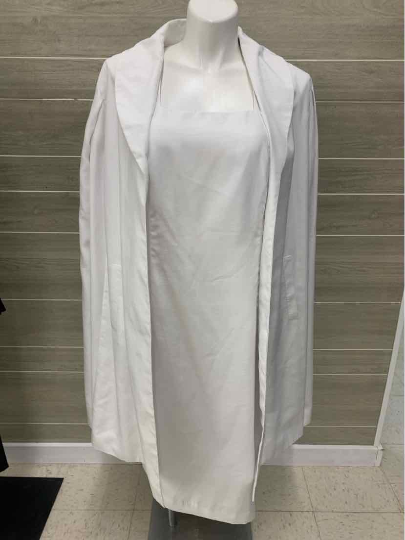 Ashro White Womens Size 18W Dress