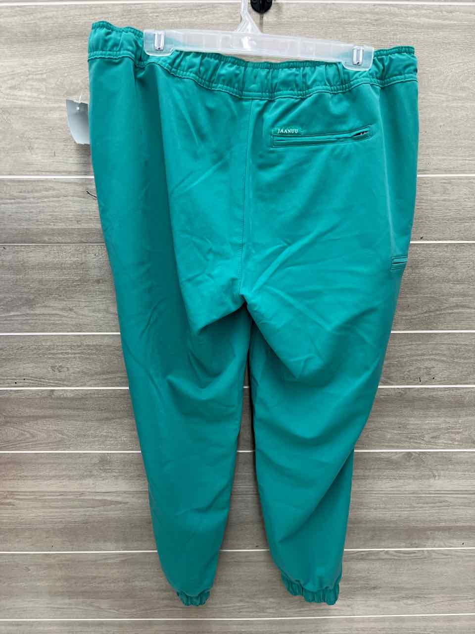 Size XL/P Green Petite Scrub Pants