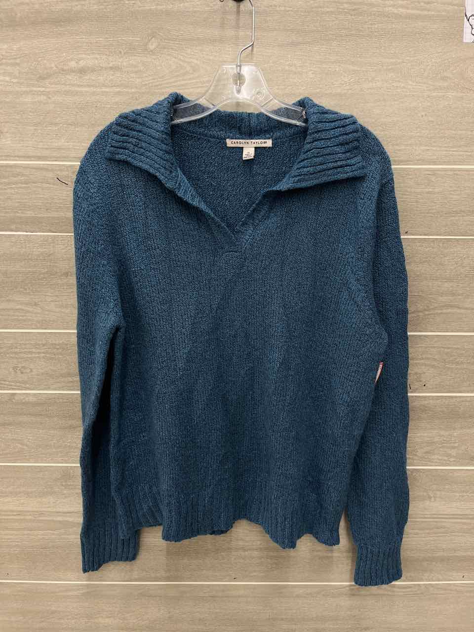 Carolyn Taylor Blue Womens Women Size XL Sweater