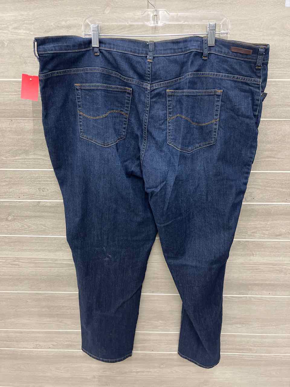Lee Size 24W Blue Plus Jeans