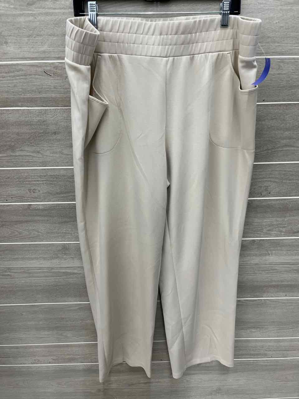 belle by Kim Gravel Size 18/20W Beige Plus Pants