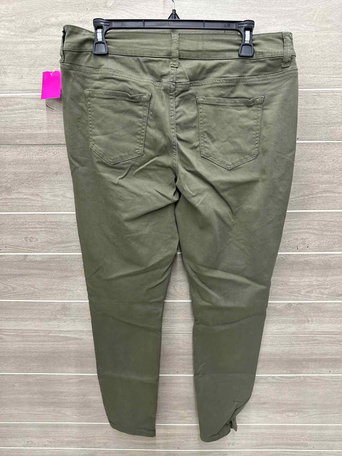 Maurices Size 12/14 Olive Womens Pants