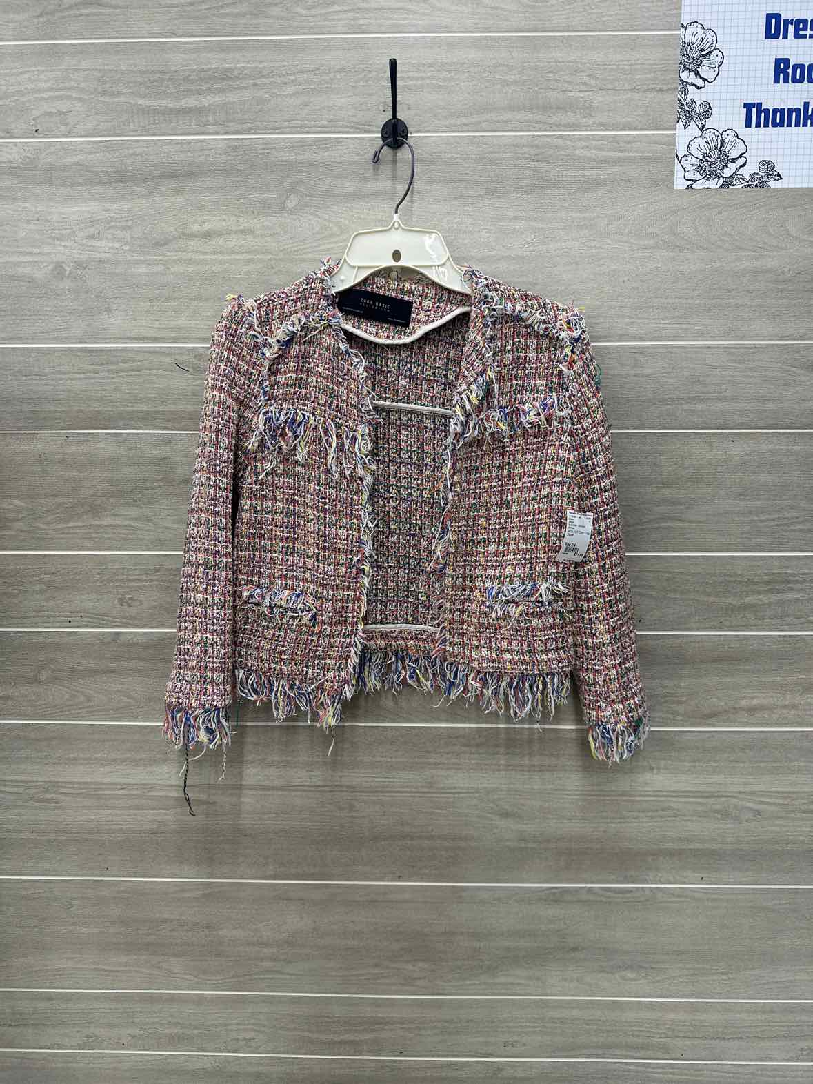 ZARA Size 2/4 Multi-Color Womens Blazer