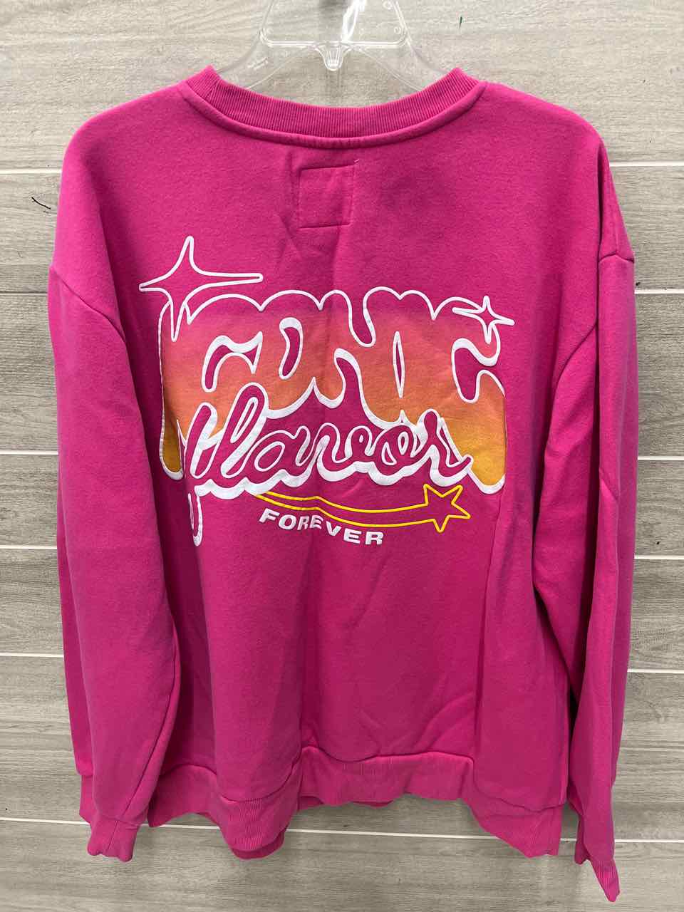 Size XL Pink Womens Sweatshirt