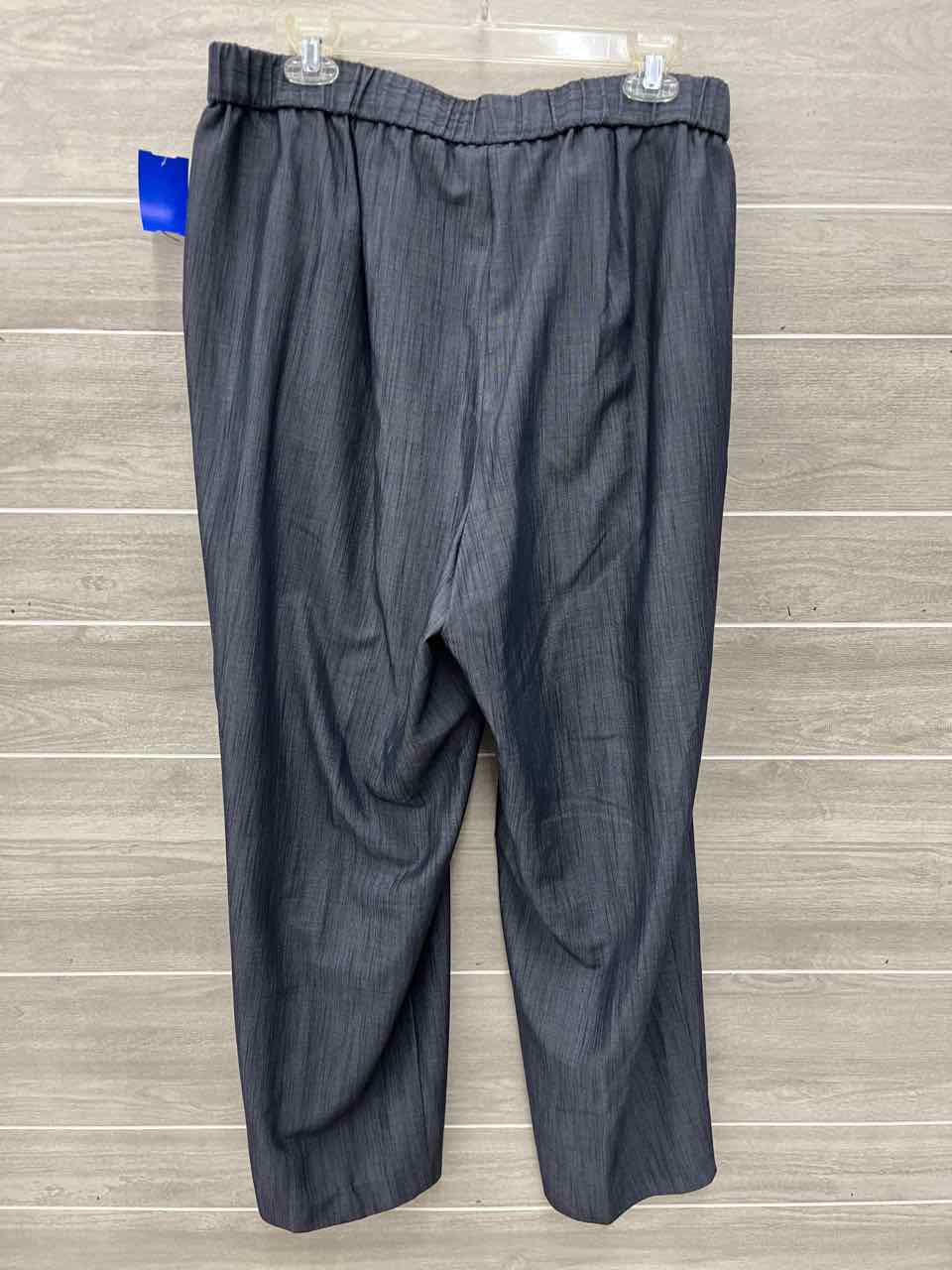 Sag Harbor Size 18W Gray Plus Pants